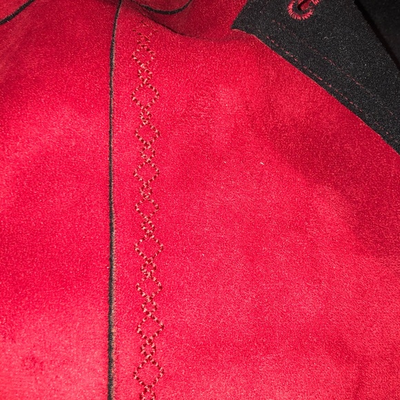 Great red Alfred dunner faux suede jacket - Picture 6 of 10